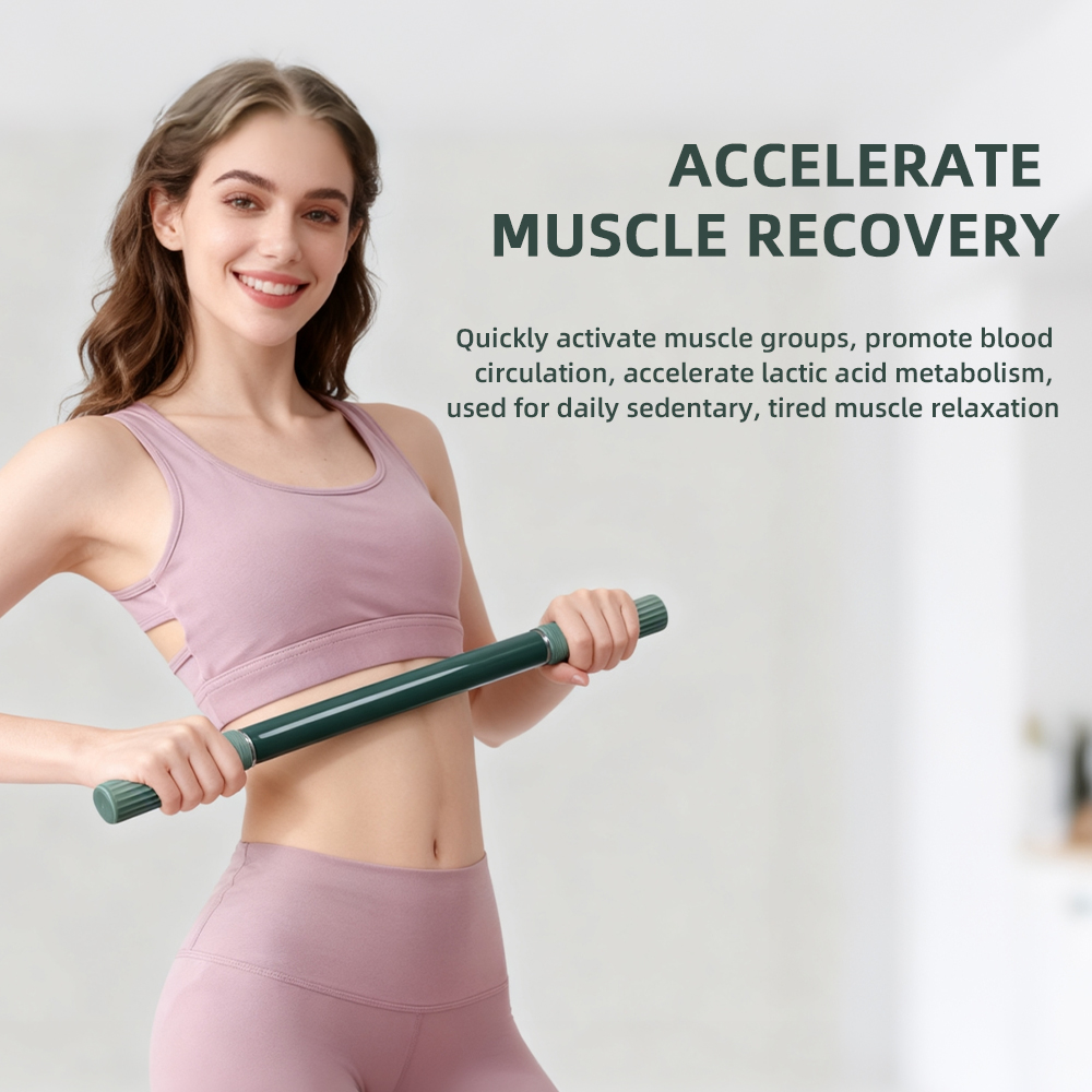 ヨガ筋膜スティック人間工学に基づいた筋肉マッサージローラー、 - Muscle Roller Stick のレビューと価格