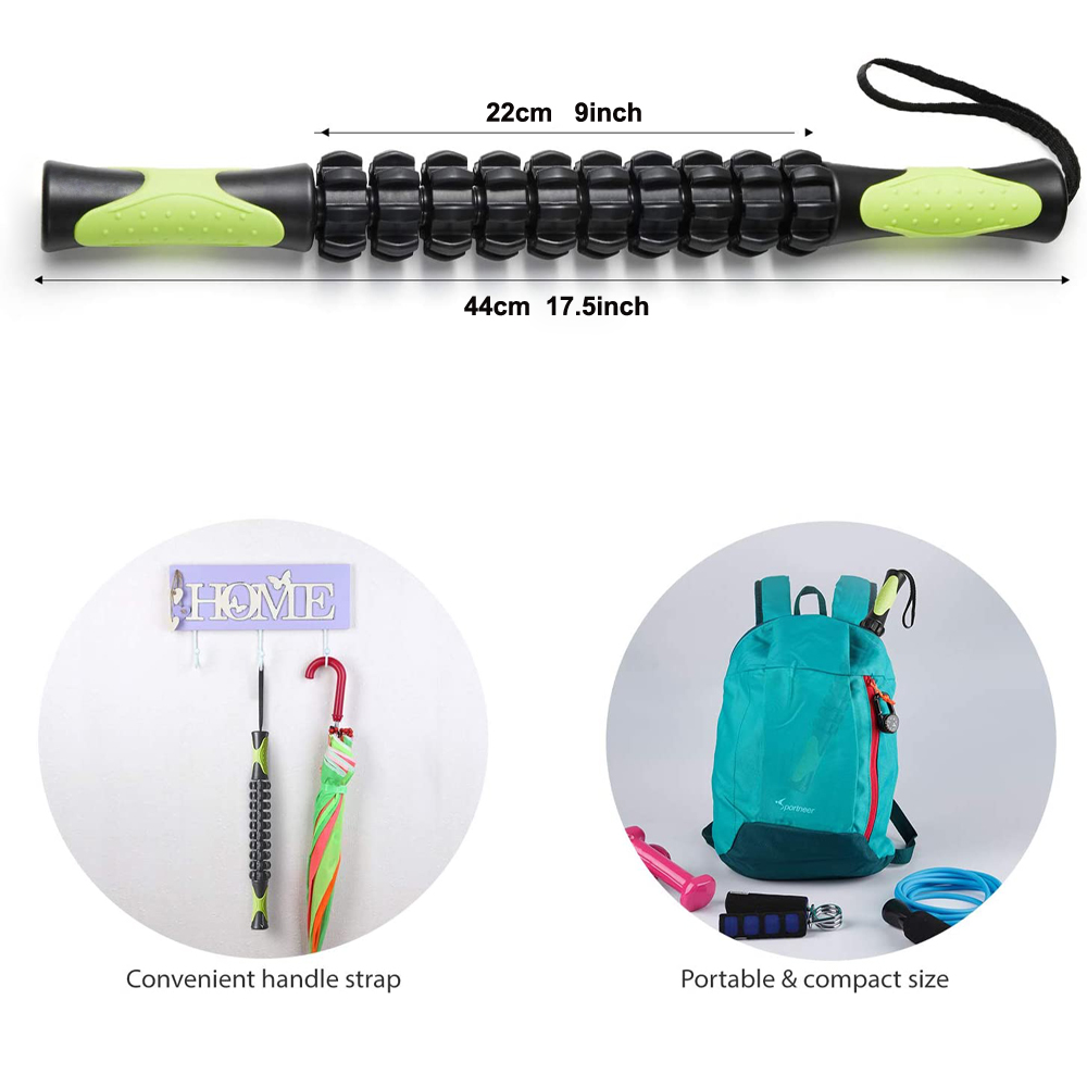 アスリート向けマッスルローラースティック - ボディマッサー - Muscle Roller Stick のレビューと価格
