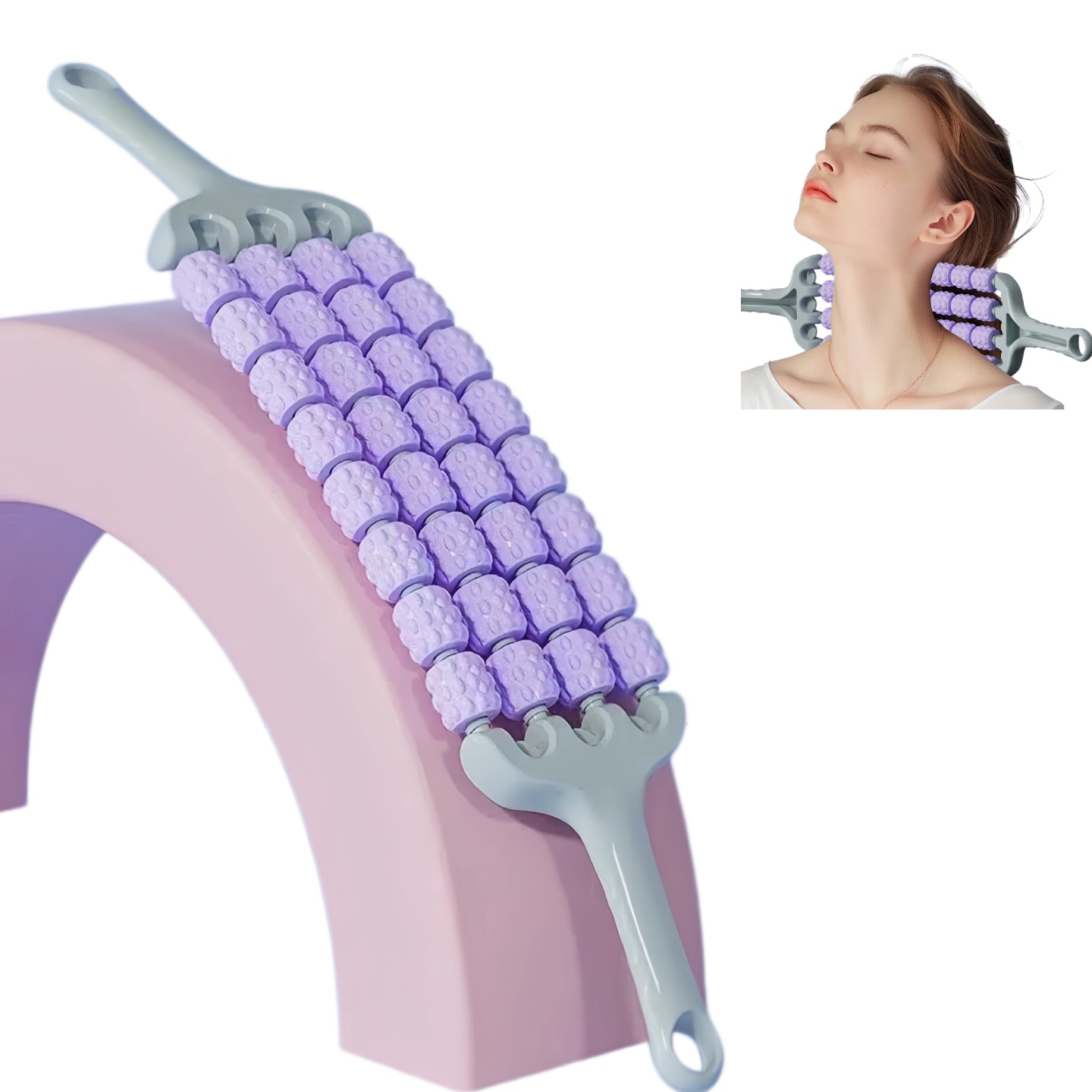 3/4列ローラーマッサージャー、ハンドヘルドローラースティッ - Muscle Roller Stick のレビューと価格