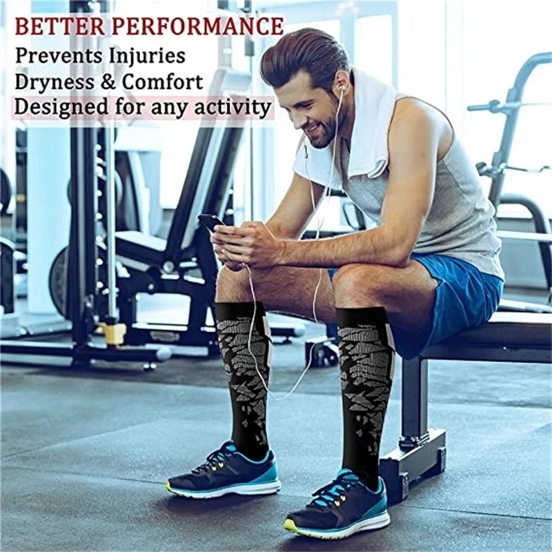 WRELS 1/2/3ペア圧縮ソックス メンズ レディース  - Anti Blister Sock のレビューと価格