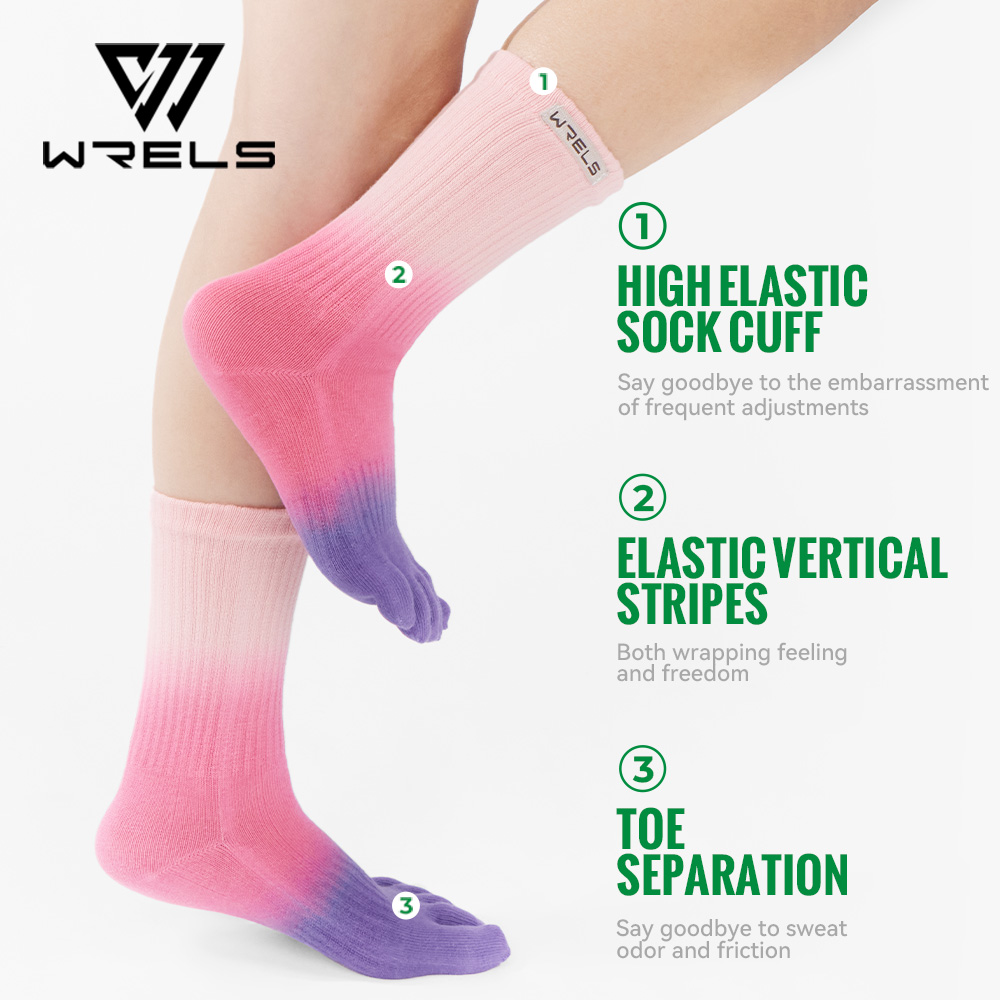WRELS トゥソックス コットン アスレチック ランニング - Anti Blister Sock のレビューと価格