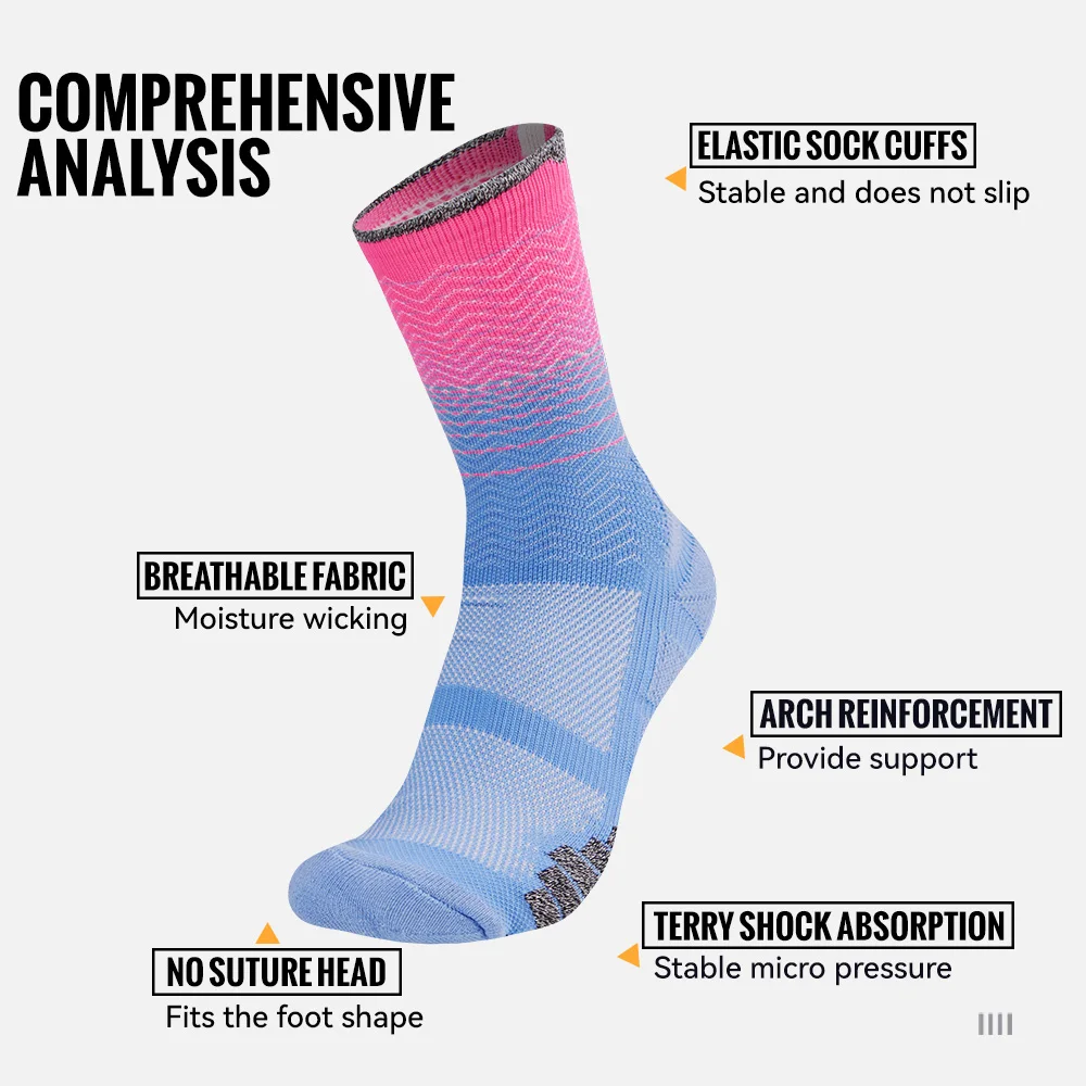 WRELS 1/2/3 ペアアスレチックソックステリーボトム - Anti Blister Sock のレビューと価格