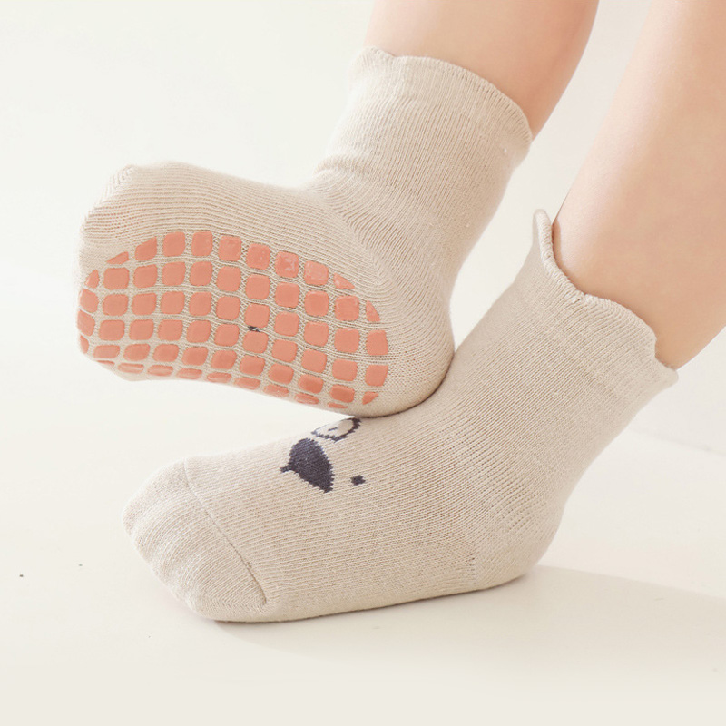 3/5 ペア ベビー 愛らしい動物柄 ノンスリップ フロアソ - Anti Blister Sock のレビューと価格