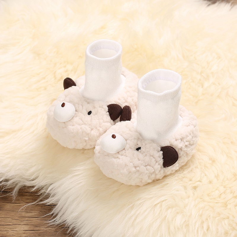 赤ちゃんのための漫画のブーツ,柔らかい綿の靴底,滑り止め,暖 - Anti Blister Sock のレビューと価格